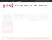 Tablet Screenshot of medi-sport.nl